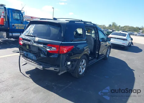 2019 Honda Odyssey Ex-L z USA, uszkodzony, nr VIN 5FNRL6H7XKB059760